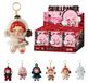 Skullpanda Set de figurines Actiefiguren Winter Symphony, 6–11 cm, kunststof