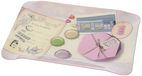 Alpac 379483 dienblad, bedrukt, macarons, acryl, 30 x 22 x 3 cm