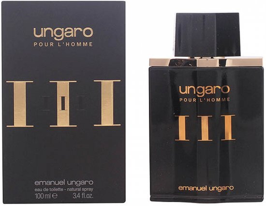 Emanuel Ungaro Eau De Toilette Pour Homme III 100 ml - Voor Mannen eau de toilette / heren