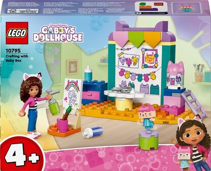 LEGO Gabby's Poppenhuis Knutselen met Babykitty 10795