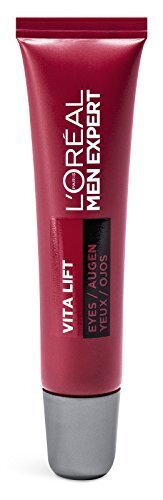 L'Oréal L'Oréal Men Expert Vita Lift Oogverzorging voor mannen, hoge dosis anti-aging effect tegen rimpels, donkere kringen rond de ogen, zwellingen, wallen en wallen (15 ml)