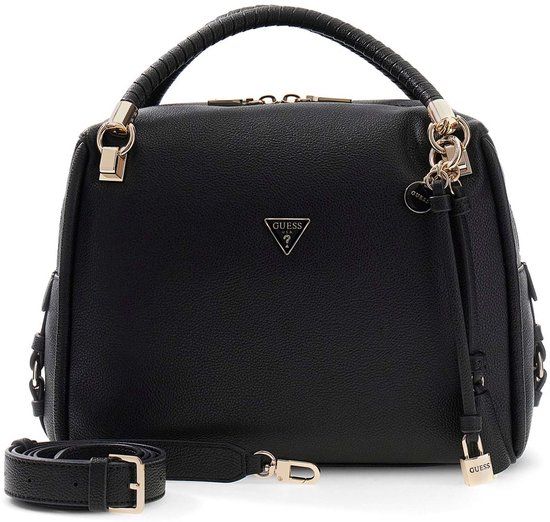 GUESS Danya Satchel Schoudertas Handtas Zwart