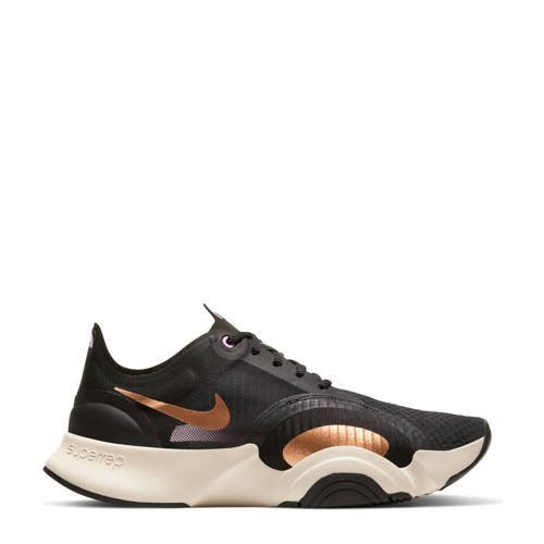 Nike Air Zoom SuperRep Go fitness schoenen zwart/wit/koper