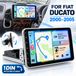 Fiat Ducato Autoradio Android 15 10,1 pouces 1DIN Écran Rotatif 4+64 Go CarPlay Android Auto Sans Fil GPS Wi-Fi Bluetooth DSP
