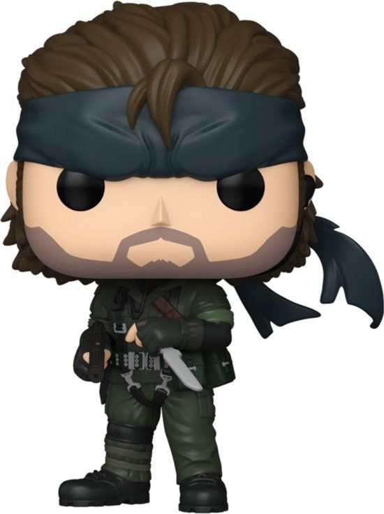 Funko Pop! Metal Gear Solid Snake Eater - Naked Snake vinylfiguur