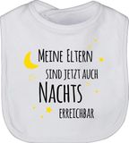 OEM Babyslippers met grappige teksten, zwart/geel, one size, wit