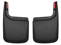Husky Liners Rear Mud Guards | Fits 2017-2024 Ford F-250/F-350 w/Single Rear Wheels & w/o OEM Fender Flares - Black, 2 Pc. | 59461