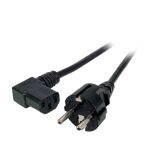 EFB Elektronik interne stroomkabel 2 m CEE7/4 naar C13 haaks zwart