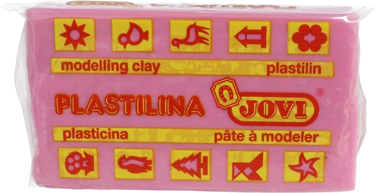 Jovi Modelleerklei Junior 50 Gram Roze