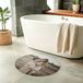Tapis de bain personnalisé - ø 70 cm
