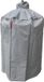 Barbecue Housse de protection Gris Textile Imperméable 77x77x115cm