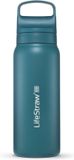 Lifestraw Go 2.0 - Stalen Waterfles met Filter - 1L - Laguna Teal