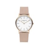 Liebeskind Dames Horloge LT-0166-LQ Analoog Quartz Leer Rosékleurig