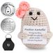 Peluche pomme de terre positive, poupée tricotée porte-bonheur, cadeau