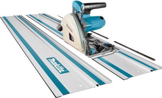 Makita SP6000J1X2 Invalcirkelzaag | 1300W | 165mm | Incl. 2 Geleiderails & Koppelstukken