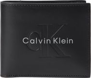 Calvin Klein Heren Bold Billfold W/Coin LV04D1156G, zwart, één maat