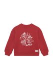Noppies Trui Sweater LS - Garnet - Maat 134