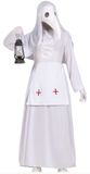 FIESTAS GUIRCA White Plague Volwassenen Unisex Wit Bekende personages Maat S