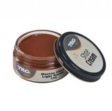 TRG schoencrème met bijenwas - licht bruin - 50 ml