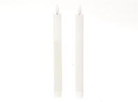 HBX Natural Living Natural Living Dinerkaarsen LED Wit - Set van 2 - Flikkerende Kaarsen