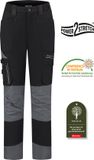 Workman 90651 STRETCH Worker P2S Dames Werkbroek Zwart (Maat 46)