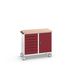 Bott Verso Mobiele Kast | 1050x600x980mm | 7 Laden | 1 Deur | MPX Top | RAL 3004