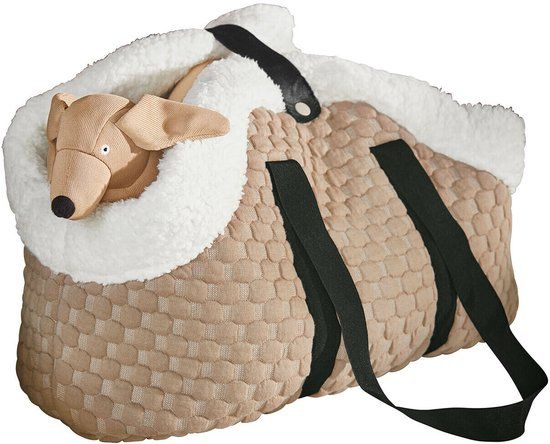 LOBERON Huisdierentas Brisette bruin/crème