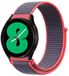 By Qubix - Sport Loop nylon bandje - Magenta - geschikt voor Huawei Watch 5 - 46mm