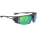 Rudyproject SP924157-0000 Lunettes de soleil avec cristal de frêne brillant, multi laser vert, 64 mm, monture brillante en cristal frêne | Verres verts Multi Laser SP924157-0000