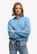 Superdry Essential Logo Half Zip Up Pull Femme Bluebell