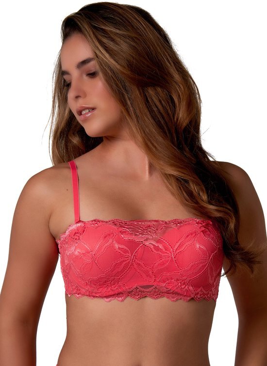 After Eden Anna Bandeau BH - Recycled - Dames - Bright pink - Maat 75D