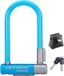 Kryptonite KryptoLok Mini-7 U-slot Vélo – ART-2 Slot – U-slot Vélo électrique – 17,8x8,2 cm – Acier – Bleu clair