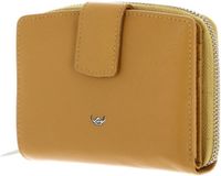 Golden Head Leren portemonnee Madrid RFID Protect Kombischeintasche mit Riegel 1438 Senfgelb
