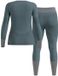 Odlo Fundamentals Performance Warm Lange Mouwen Basislaagset Blauw M Vrouw
