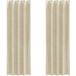 Maison Exclusive - Rideaux 2 Pc Crème 140 x 260 cm Velours