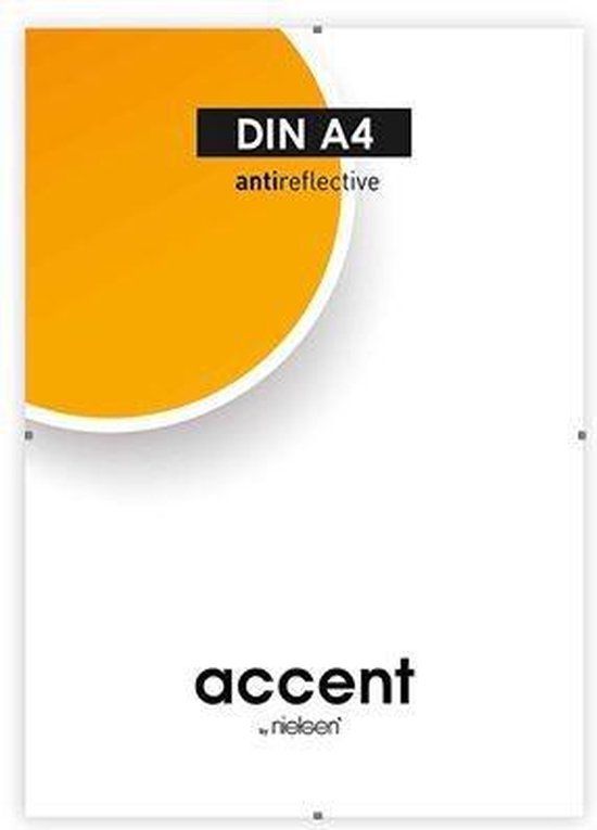 Nielsen Design Clipframe 6821001 Anti-Reflex 21x29,7 cm - Black