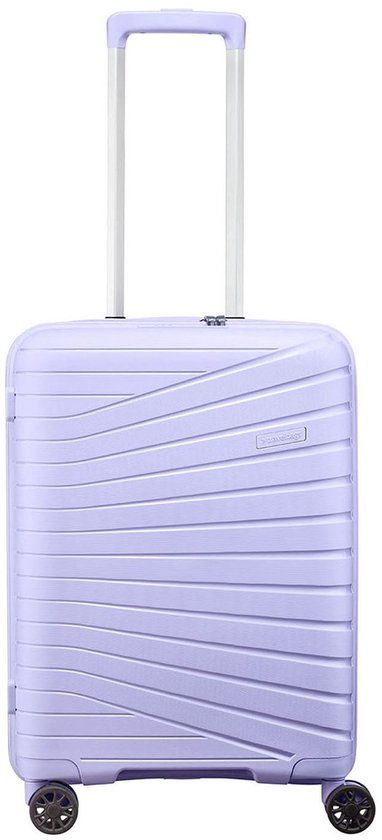 Travelbags The Vibe 4-wiel Handbagage Trolley 55 cm - 38 liter - 55x40x20 cm - lilac