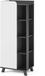 Vicco Karen Meuble haut – 50 x 128 cm avec porte et étagères ouvertes Anthracite/blanc
