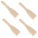 Spatules à raclette en bois Mini spatules lot de 4