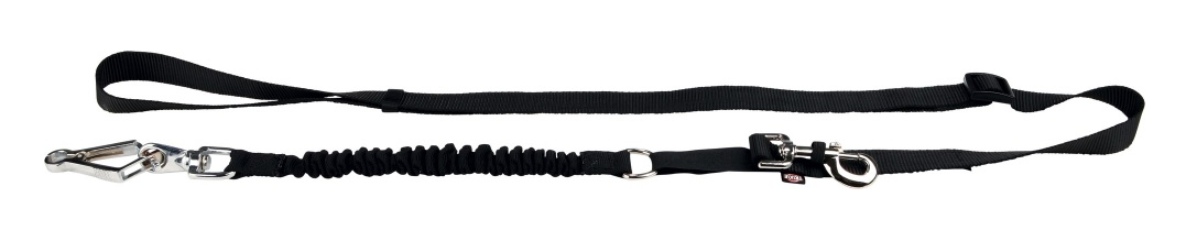 TRIXIE 1282 Fiets En Jogging Lijn Dog Activity - 2m x 25mm - Zwart