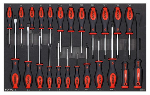 SONIC schroevendraaierset SFS-M 24-delig (602407)