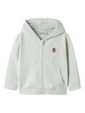 NAME IT NMFVALONNY LS NREG SWE CARD WH UNB Meisjes Sweater Maat 98
