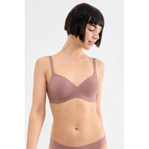 Sloggi ZERO Feel 2.0 Dames THE UP TShirt Bra Cacao