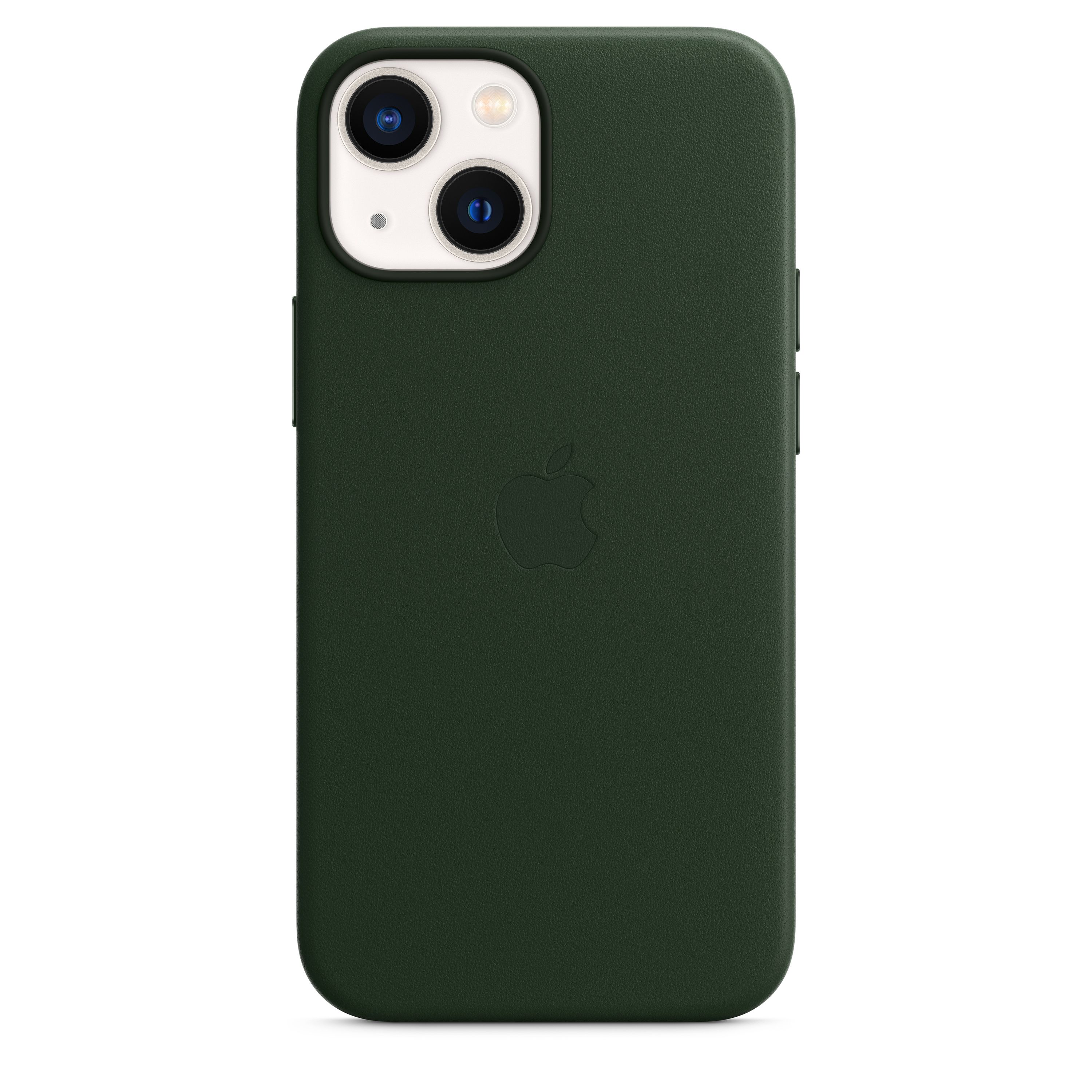 Apple iPhone 13 mini Leather Cover - Sequoia Green