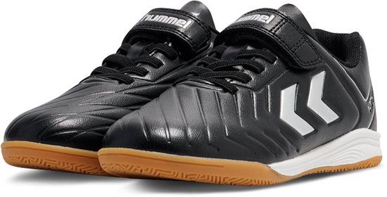 Hummel Kinder TOP STAR I.C. VC 2.0 JR Indoor Voetbalschoen Zwart Maat 32