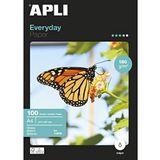 APLI 11475- fotopapier met glans, 100 vellen, A4, 180g