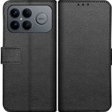 Just in Case Book Case Classic Zwart Xiaomi Poco F8 Ultra