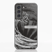 Starboard Coque de Téléphone Compostable Samsung Galaxy S22 - Vague blanche