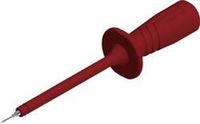 SKS Hirschmann PRUEF 2610 FT rt Veiligheids-testpunt Steekaansluiting 4 mm CAT II 1000 V Rood