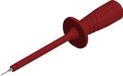 SKS Hirschmann PRUEF 2610 FT rt Veiligheids-testpunt Steekaansluiting 4 mm CAT II 1000 V Rood